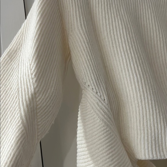 TWINSET Ivory Wool Blend Sweater. Like new. - Picture 2 of 4